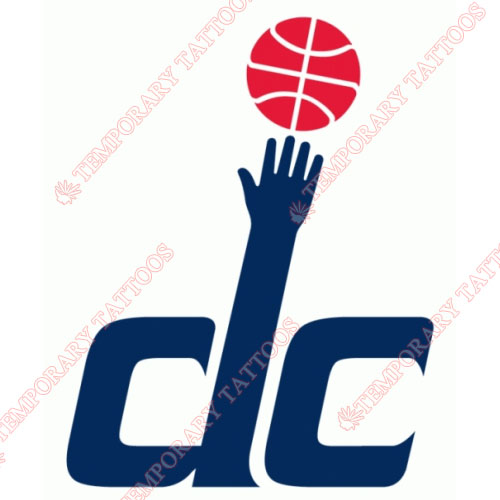 Washington Wizards Customize Temporary Tattoos Stickers NO.1242
